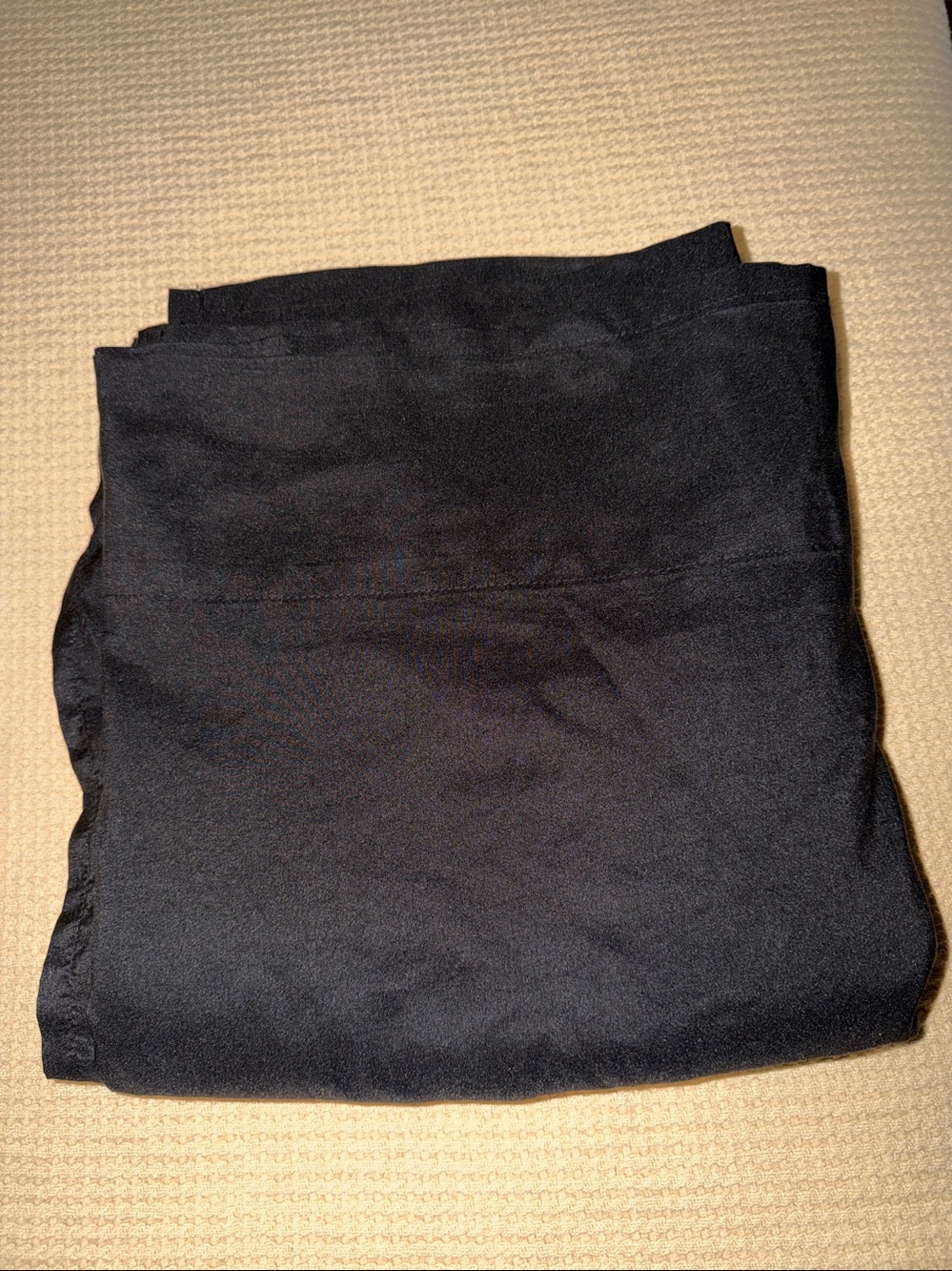 Mainstays Black Queen Size Flat Sheet